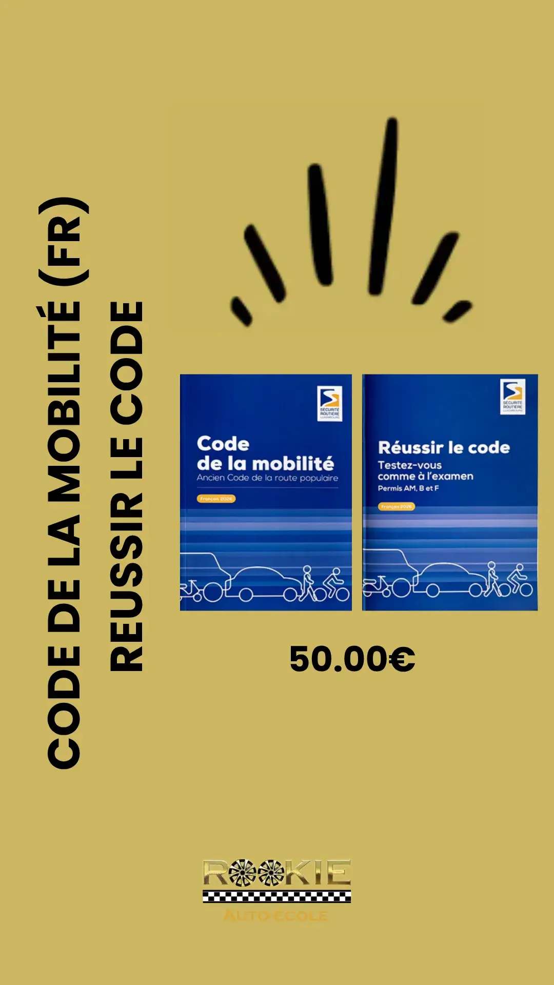 Articles Auto-école Rookie